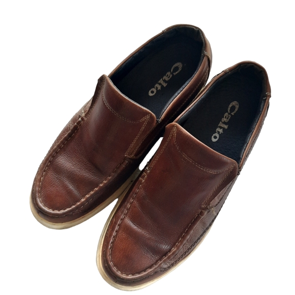 Calto Men's Invisible Height Increasing Elevator Loafers. Size: 7.5 - Picture 3 of 13